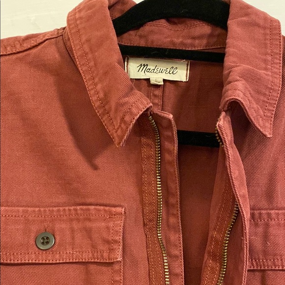 Madewell Red Jumpsuit - Picture 3 of 7